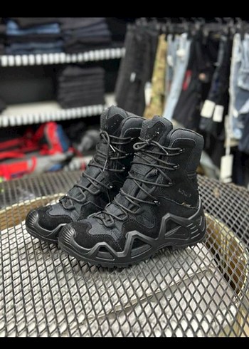 Siyah Kamuflaj Desenli Bağcıklı Erkek Bot - Görsel 3