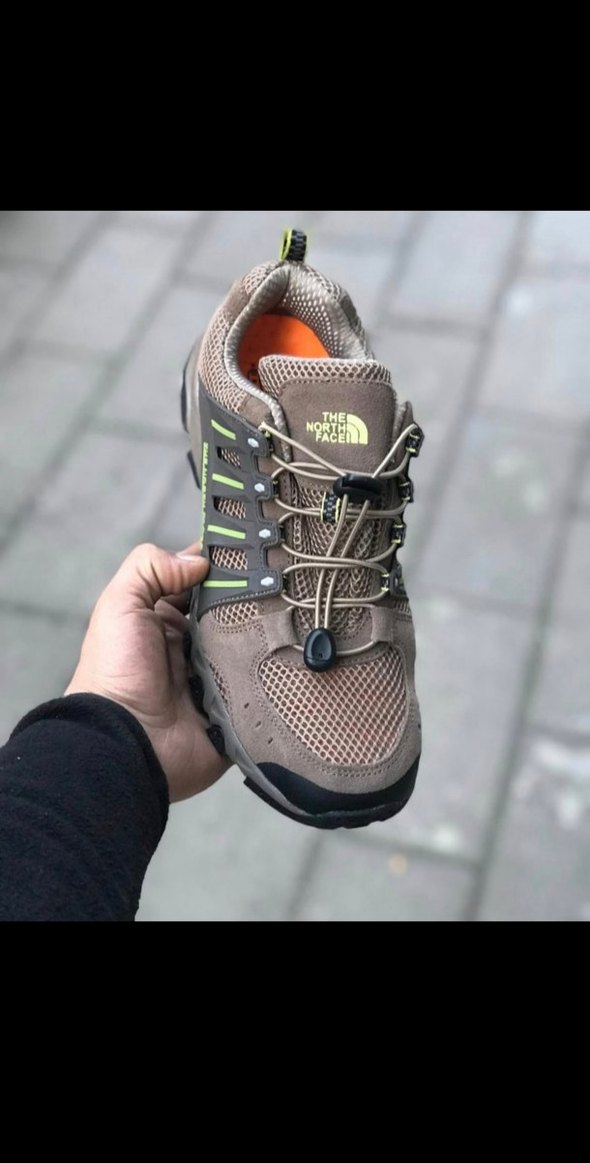 The North Face Kamuflaj Desenli Outdoor Ayakkabı - Görsel 2