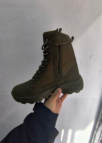 Kahverengi Kamuflaj Bağcıklı Erkek Outdoor Bot - Görsel 2