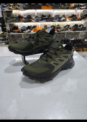 Erkek Yeşil Kamuflaj Spor Outdoor Ayakkabı - Görsel 2