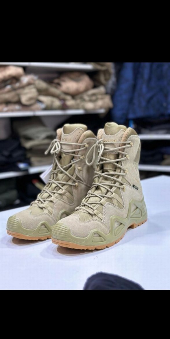 Bej Kamuflaj Bağcıklı Erkek Outdoor Botu - Görsel 4