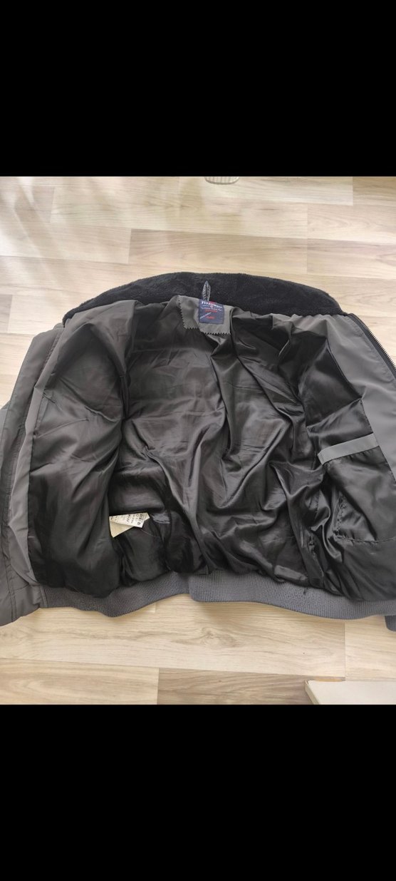 Gri Fermuarlı Erkek Kısa Mont - Görsel 2