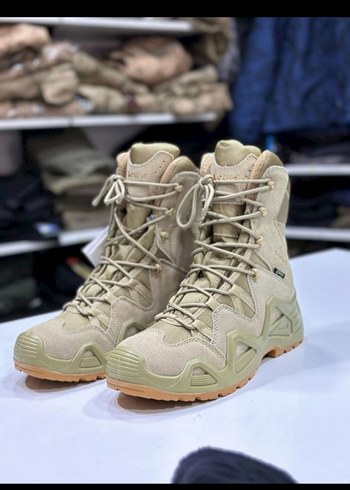 Bej Kamuflajlı Bağcıklı Erkek Outdoor Bot - Görsel 5