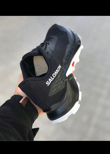 Siyah Bağcıklı Erkek Outdoor Spor Ayakkabı - Görsel 5