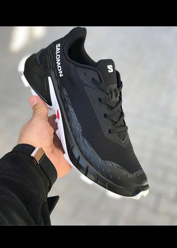 Salomon Siyah Bağcıklı Erkek Spor Ayakkabı - Görsel 2