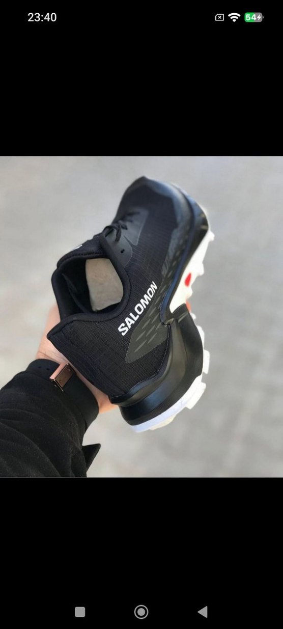 Salomon Siyah Bağcıklı Erkek Spor Ayakkabı - Görsel 5