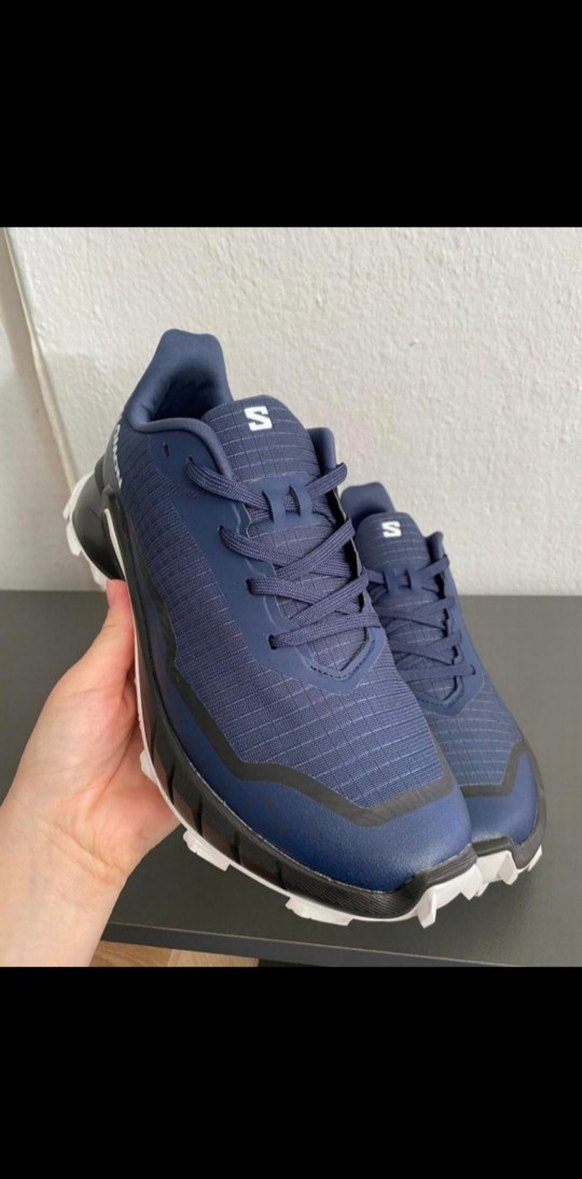 Erkek Lacivert Salomon Outdoor Spor Ayakkabı - Görsel 4