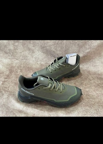 Erkek Gri Kamuflaj Outdoor Ayakkabı Velcro - Görsel 2