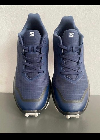 Lacivert Salomon Erkek Spor Outdoor Ayakkabı - Görsel 3