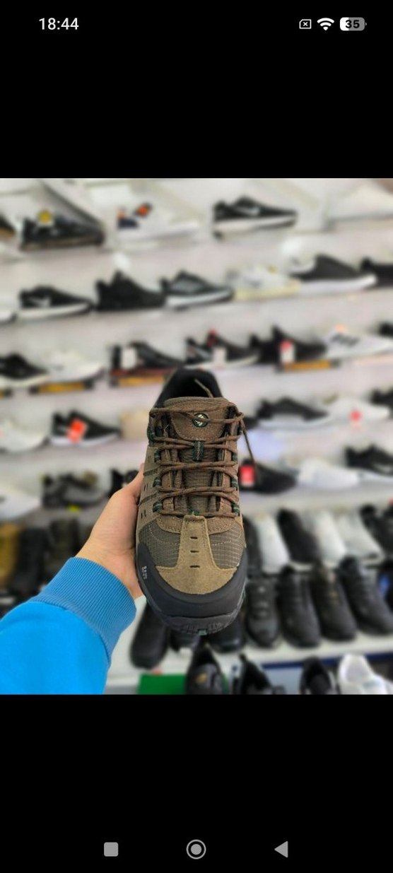 Erkek Kahverengi Outdoor Ayakkabı Velcro - Görsel 2