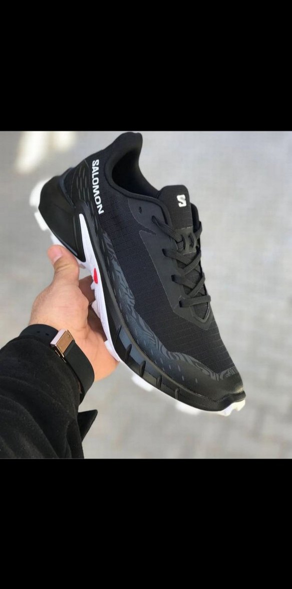 Salomon Siyah Bağcıklı Erkek Outdoor Spor Ayakkabı - Görsel 2