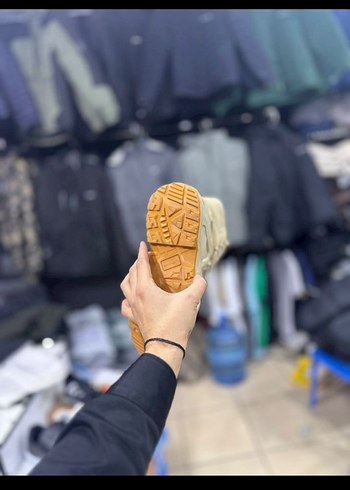 Bej Kamuflaj Desenli Bağcıklı Erkek Bot - Görsel 7