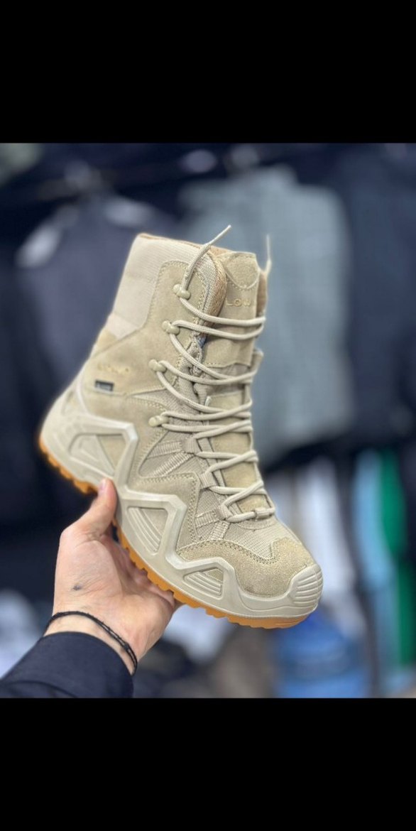 Bej Kamuflaj Bağcıklı Erkek Günlük Bot - Görsel 3