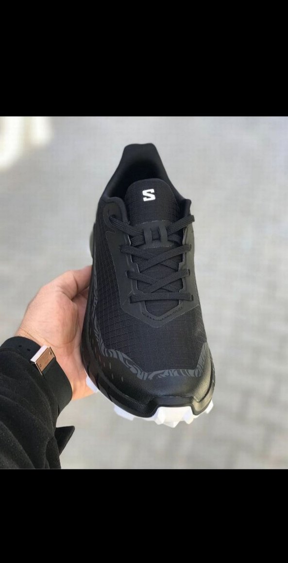 Salomon Siyah Bağcıklı Erkek Outdoor Spor Ayakkabı - Görsel 3