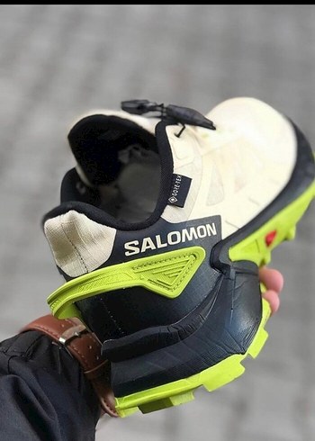 Erkek Beyaz Baskılı Bağcıklı Outdoor Spor Ayakkabı - Görsel 4