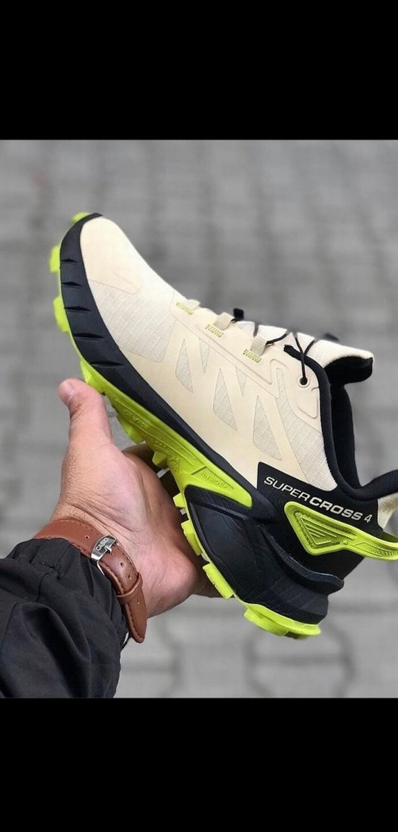 Beyaz Hafif Erkek Outdoor Spor Ayakkabı - Görsel 3