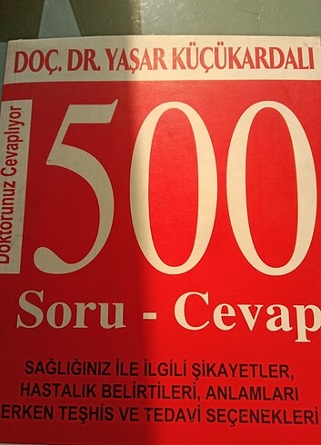 500 soru-cevap doktorunuz yanıtlıyor 