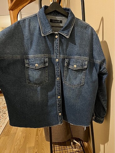 s Beden mavi Renk oversize mavi jean ceket