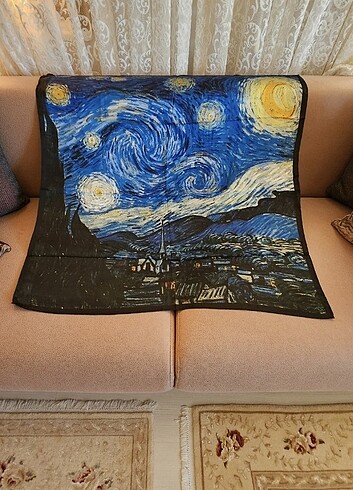 Van Gogh Tablo Eşarp