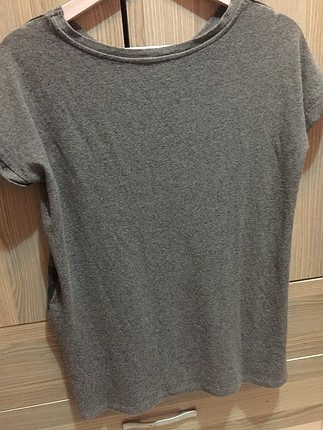m Beden gri Renk Koton tshirt