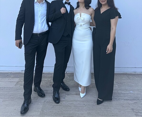 xs Beden beyaz Renk Beyaz nikah elbisesi
