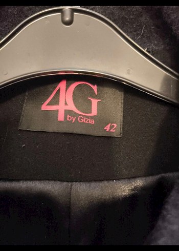 Düğmeli Lacivert Mini Kadın Kaban - Görsel 6