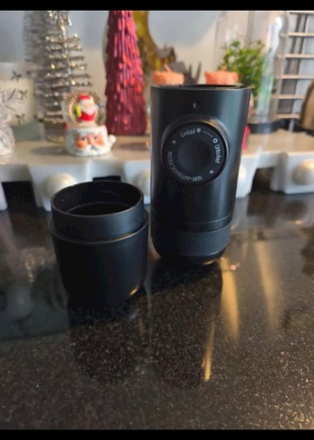 Siyah Portatif Kahve makinesi - Görsel 2