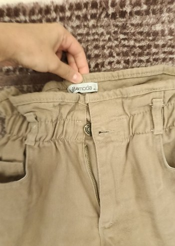 camel renk kot pantolon - Görsel 2