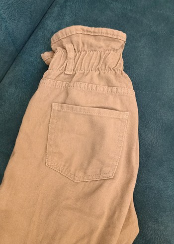 camel renk kot pantolon - Görsel 3
