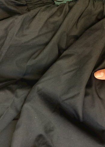 Siyah Kadın Uzun Piliseli Etek - Görsel 3