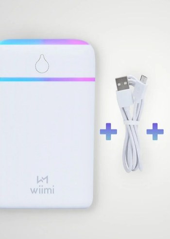 Wiimi Beyaz Hava Temizleyici ve Nemlendirici - Görsel 3