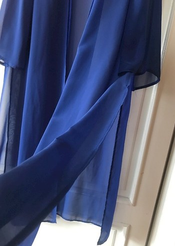 şifon transparan ceket - Görsel 2