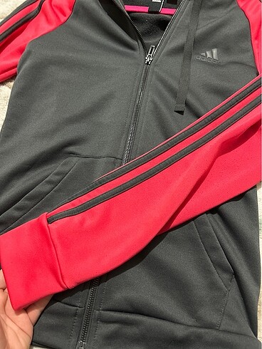 s Beden gri Renk Adidas eşofman üstü