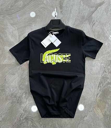 Lacoste T-Shirt Ribana yaka özel seri