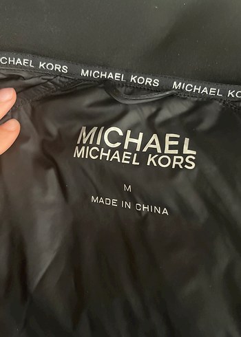 Michael Kors Siyah Kadın Fermuarlı Ceket