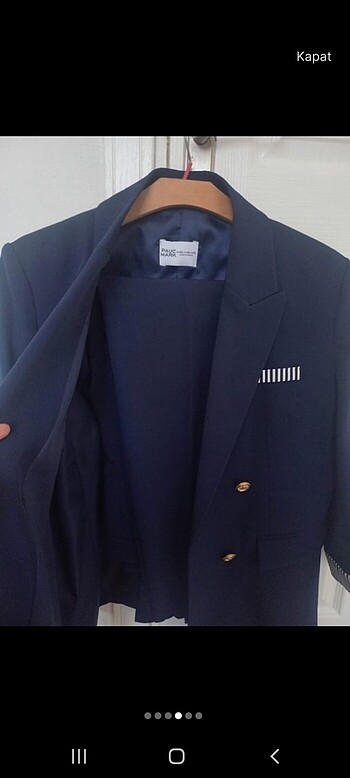 xxl Beden Paulmark Blazer Takım