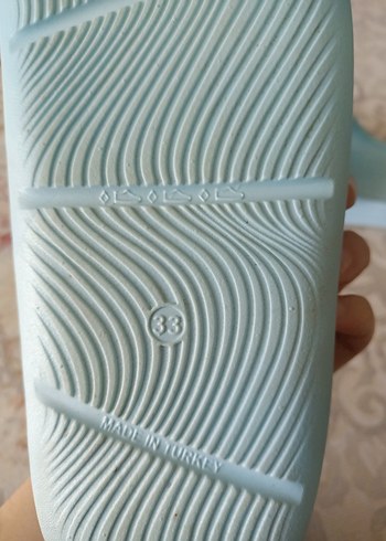 Mavi Pastel Platform Tabanlı Kadın Terlik - Görsel 5