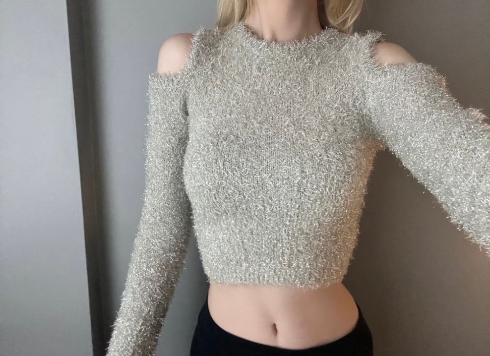 Bershka kazak - Görsel 3