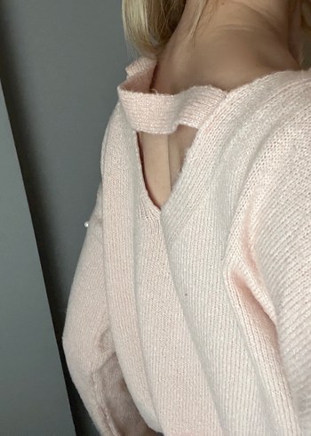 Toz pembe kazak - Görsel 3