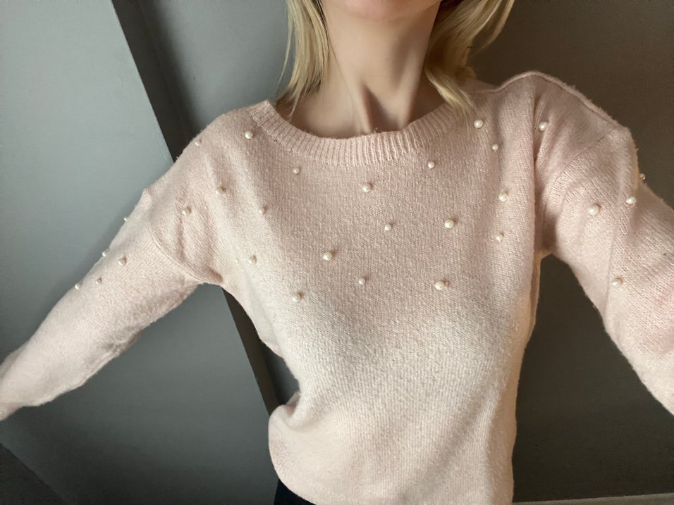 Toz pembe kazak - Görsel 2