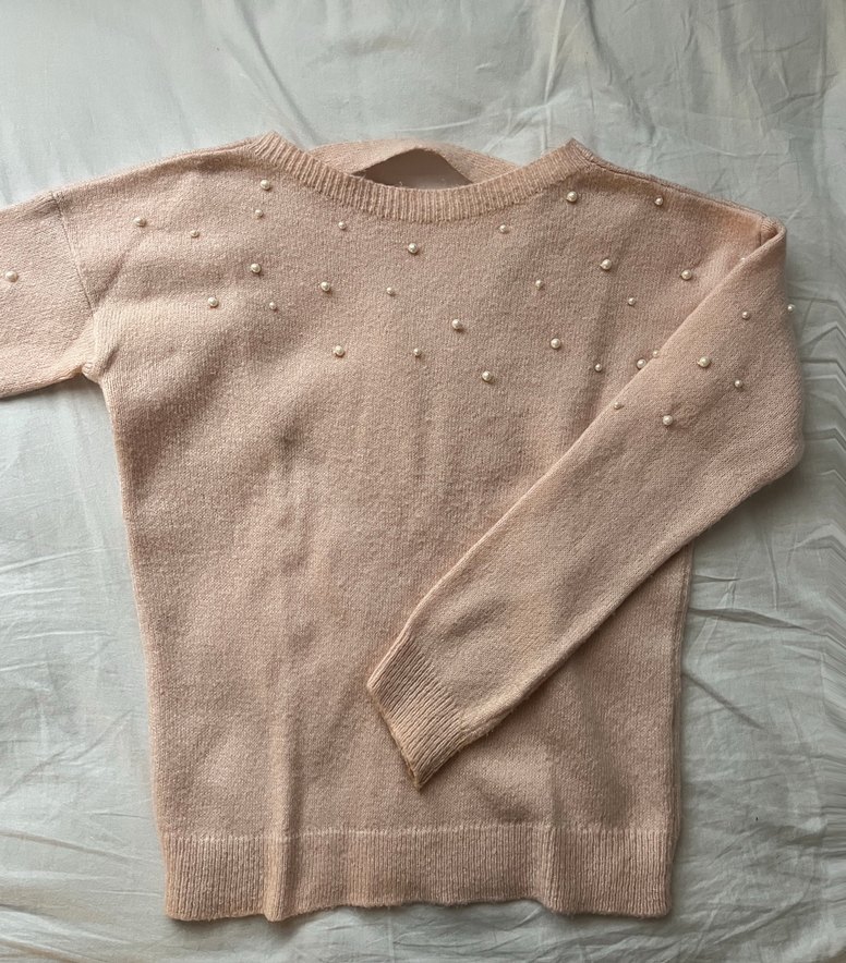 Toz pembe kazak - Görsel 4