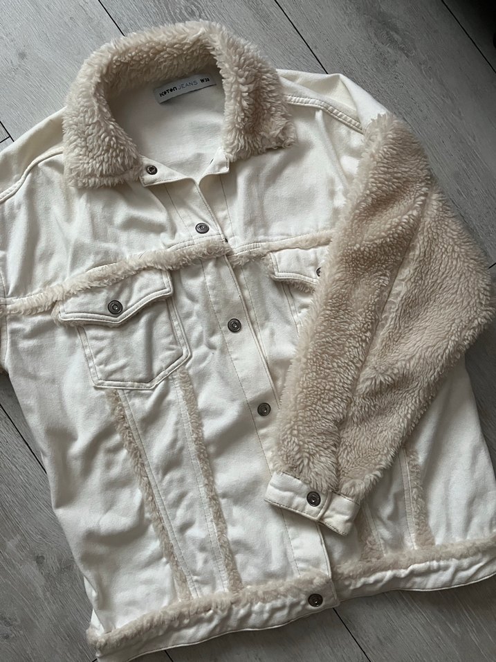 Koton yünlü ceket - Görsel 4