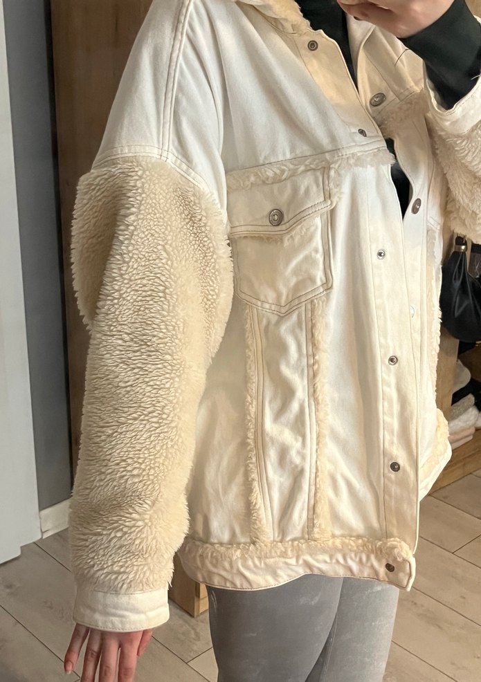 Koton yünlü ceket - Görsel 3