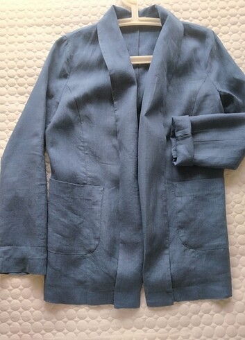 Mudo Keten Blazer 