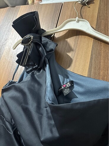 Tek Omuz Abiye - Görsel 2