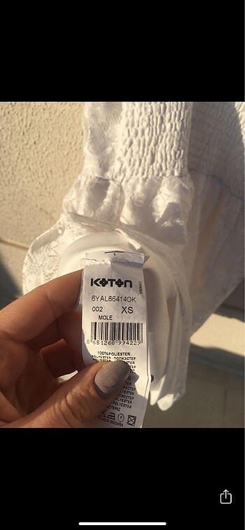 xs Beden beyaz Renk mini elbise