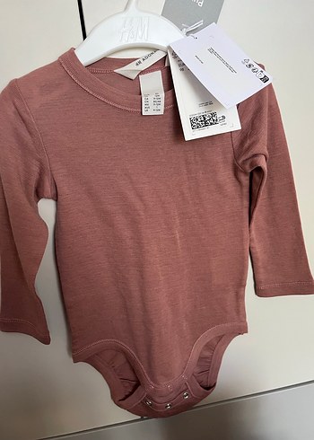 Uzun Kollu Bebek Yün Body H&M - Görsel 4