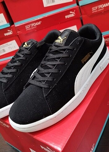 Puma erkek siyah beyaz renk