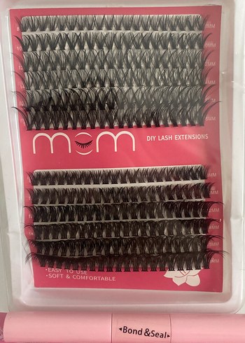 240 adet 40-60D Koyu Takma Kirpik Seti - Görsel 2