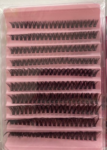 adet fiyattır 30-40-80D Koyu renk  takma kirpikler İLAN AÇTIRINI - Görsel 5